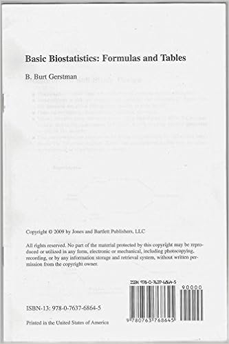 basic biostatistics by b burt gerstman