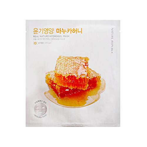 (3 Pack) NATURE REPUBLIC Real Nature Hydrogel Mask Manuka Honey