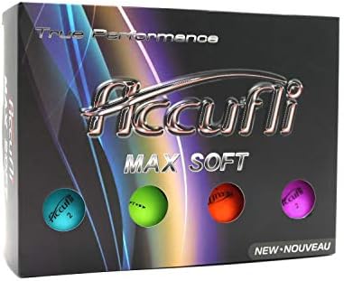Accufli Max Soft Golf Balls