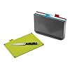 Joseph-Joseph-60132-Index-Chopping-Board-Set-Graphite-Set-of-4-Regular Joseph Joseph 60132 Index Chopping Board Set-Graphite, Set of 4, Regular