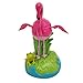 Flameer Solar Powered Bobbing Frog Flamingo Animal Figure Model - Fun Solar Science Toy Bobbleheads Home Desktop Car Halloween Decor