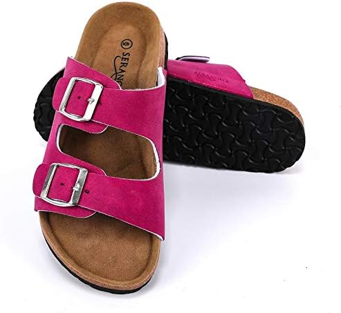 Amazon Com Seranoma Women S Comfort Double Buckle Indoor Outdoor