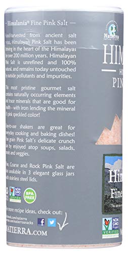 Natierra Himalania Himalayan Shaker, Fine Pink Salt, 13 Ounce - Image 4