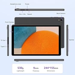 ApoloMedia 10 inch Android 13 Tablet : Tablets with