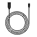 Lightning Extension Cable, Cellularize (Black, 3.3FT/1M) 8 Pin Extender Dock Cable Compatible with iPhone 7, 8, X, iPad; Pass Video, Data, Audio (White, 1FT, 6.6FT, 10FT, 13FT Also Available)