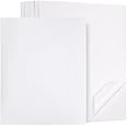 200 Sheets Matte Vinyl Sticker Paper for Inkjet Printer Printable Sticker Paper 8.5 x 11 Full Sheet White Matte Glossy Vinyl Printer Sticker Paper Waterproof Paper Dries Quickly