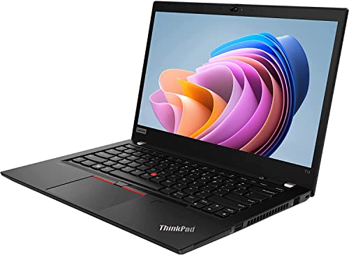 Lenovo ThinkPad T14 Laptop - 14'' IPS FHD Touchscreen - Intel Core i7-10610U 16GB - 512GB SSD - Win10 Pro, Black (Renewed)