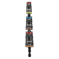 Klein Tools 32933 Impact Driver, SAE 7-in-1 Impact
