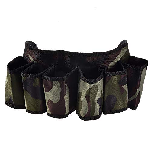Beer Belt, Beer and Soda Can Belt Belt Adjustable Camouflage Travel Bag Can Accommodate 6 Kinds of Drinks Suitable for Hiking Camping Picnic Beach Barbecue - Thumbnail 4