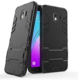 Samsung Galaxy J4 (2018) Case, FoneExpert Shockproof Rugged Impact Armor Slim Hybrid Kickstand Protective Cover Case for Samsung Galaxy J4 (2018)