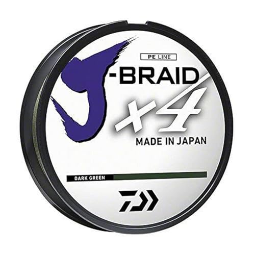 Daiwa JB4U20-300DG, Filler Spool, Dark Green, Mono Dia.= 6lb.