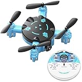 KOOME Mini Nano RC Drone for Kids Gift Portable Pocket Quadcopter with Headless Mode, 3D Flip, 3 Speed Modes USB Charger Easy to Fly for Beginners