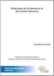 Didactique de la littérature et des textes littéraires