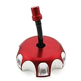 TC-Motor Red Fuel Gas Tank Cover Cap For Honda CRF 250R 250X TRX 450R CRF450R CRF 450 X XR200 XR400 XR600L XR650L TRX 400EX Dirt Motor Bike Motorcycle