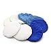 AUTDER 7 Inch & 8 Inch Car Polisher Pad Bonnet, Waxers Bonnet Set, Woollen+Cotton+Microfiber+Coral Fleece, 2 Pcs for Each, Pack of 8 Pcs