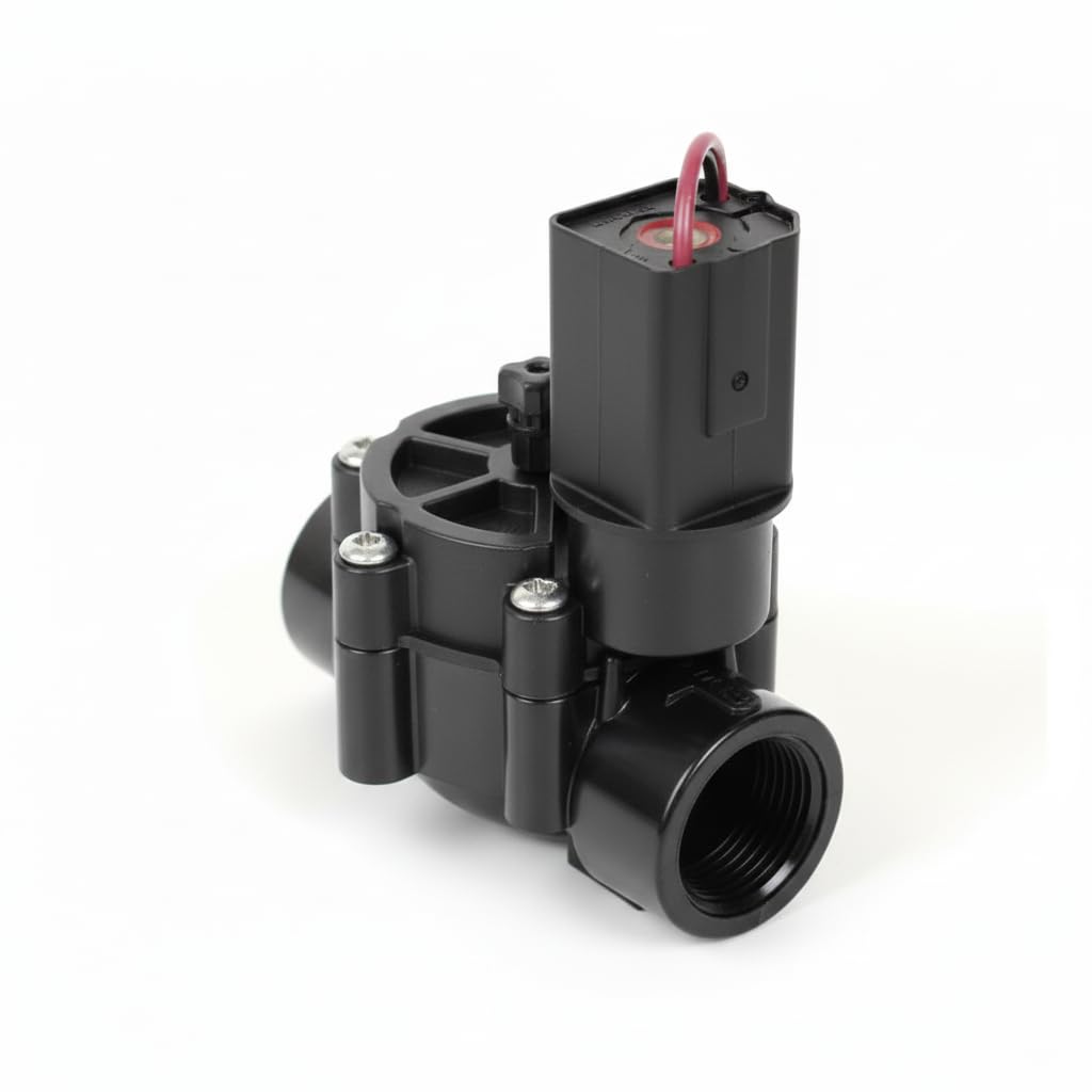 Rain Bird 100-DV 9V – Irrigation Solenoid Valve, 1 inch, Grey.