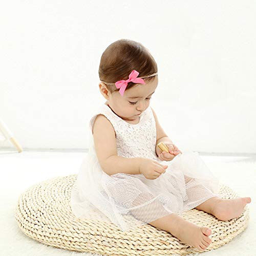 image for Prohouse Baby Nylon Headbands Hairbands Hair Bow Elastics for Baby Gir