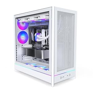 Montech HS01 PRO (W) ホワイト｜ATX 対応 ミドルタワー PCケース フルメッシュ構造/モンテック 【国内正規代理店品】