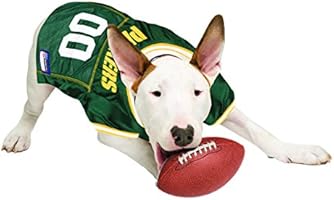 green bay packer dog jersey