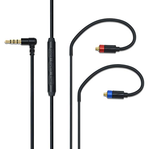 Replacement Cable with Microphone for Shure SE215 SE315 SE425