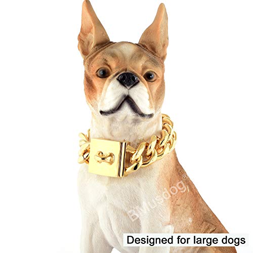 dog cuban link chains