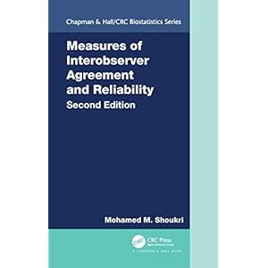 Measures of Interobserver Agreement and Reliability: 39