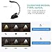 LOYLOV Reading Light, 7 LED Book Light with 3 Lighting Modes Warm/Cool White Eye-Care Brightness, USB Rechargeable, Clip On Headboard Book Lamp, Touch Switch Bedside Reading Lamp for Bookworms and Kid