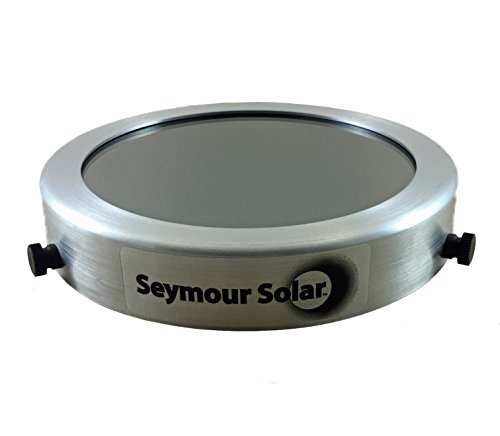 Seymour Solar Telescope Filter (SF425) Fits many different types of equipment: Telescopes, Binoculars, Cameras, and small Refractors. Sun Photography, Solar Events, Sun Pictures, Sun Viewing, Great Teaching Tool. View the Sun with your own eyes through our quality filters. See Sun Spots, and Solar Eclipses. Take pictures of the Sun. Get your solar viewing ready for the Total Solar Eclipse August 21 2017 in the USA.