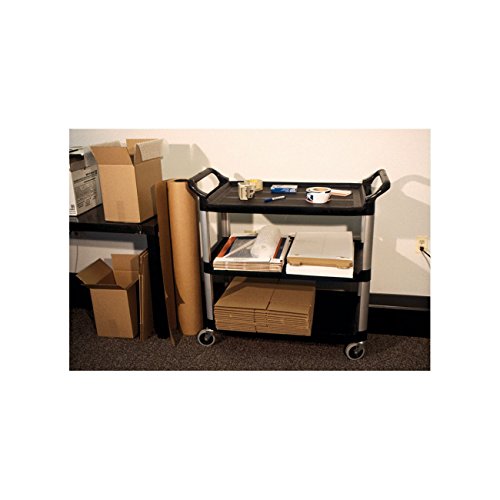 Rubbermaid Commercial Products Heavy Duty 3Shelf Rolling Service