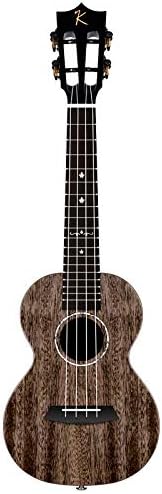 23inch ukulele Solid Mahogany Black Blue Finish with bag Enya ukeleles Hawaii 4 string Acoustic guitar musical instruments