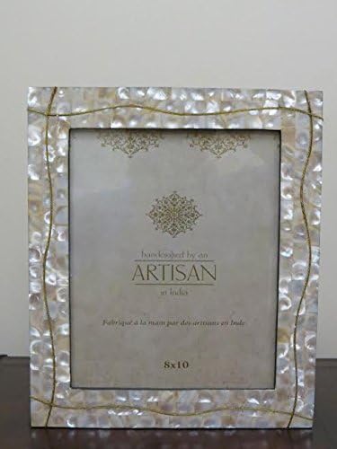 Mother of pearl photo frame 8"x10" by TOUCHWOOD STUDIO