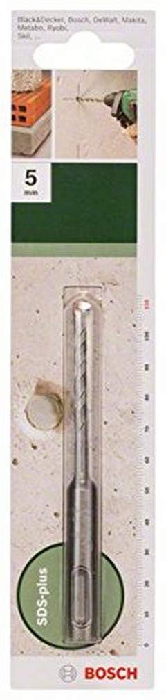 Bosch 2609255502 110mm SDS-Plus Hammer Drill Bit with Diameter 5mm โ image 1