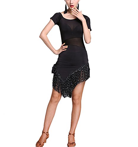 Whitewed Salsa Latin Rhythm Ballroom Cha Cha Dance Competition Recital Funny Dress Attire