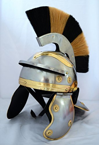 Roman Centurion Armour Helmet with New Design Crest Plume-Design By SA International