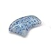 Eyourlife 20 pcs Soft Nail Caps for Cat Pet Claw Control Paws Off + Adhesive Glue,Size M,Blue Glitter