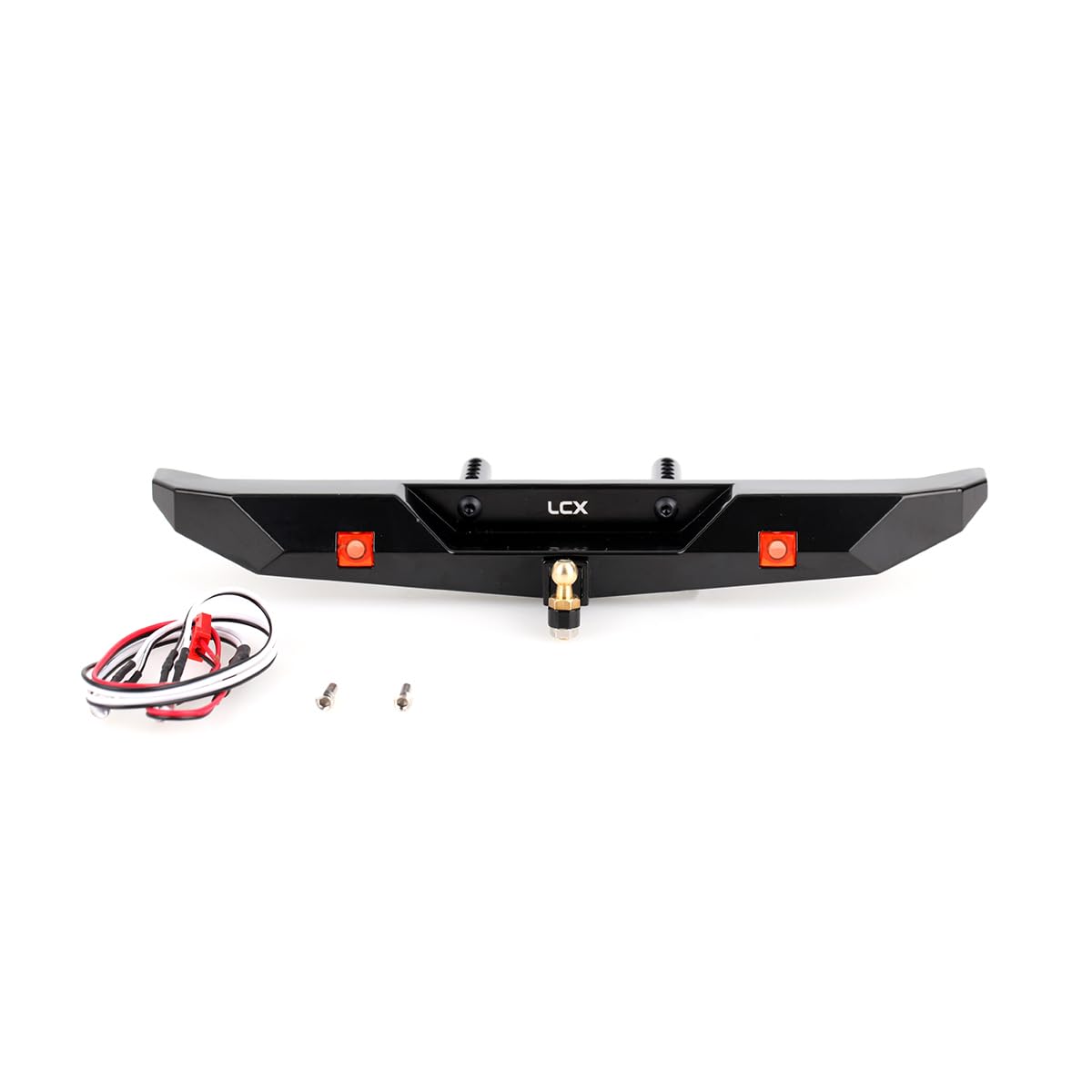 Photo 1 of LCX Racing 1/10th RC Crawler Car CNC Machined Aluminum Alloy Rear Bumper for RC Car Axial SCX10 III SCX10.3 AXI03007, Upgrades Parts Accessories