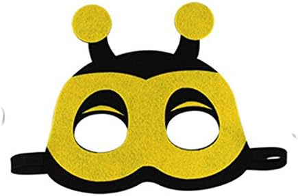Cute Cartoon Animal Eye Masks Birthday Party Favors Dress-Up Theme Cosplay Masks Bee