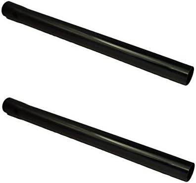 2 Pack Vacuum Cleaner Attachment Plastic Wand Pipe Hose Tool Extension 1.25 ID