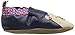 Robeez Beary Bailey Crib Shoe (Infant), Navy, 6-12 Months M US Infant