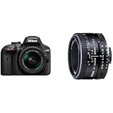 A&R 55mm Front Lens Cap Cover For Nikon AF-P DX 18-55mm & D3000 Series Cameras
