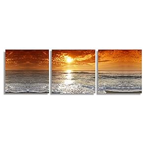 3 Piece Canvas Wall Art for Living Room Bedroom Home Artwork Popular Art Paintings Ready to Hang - 12"x12"x3 Panels