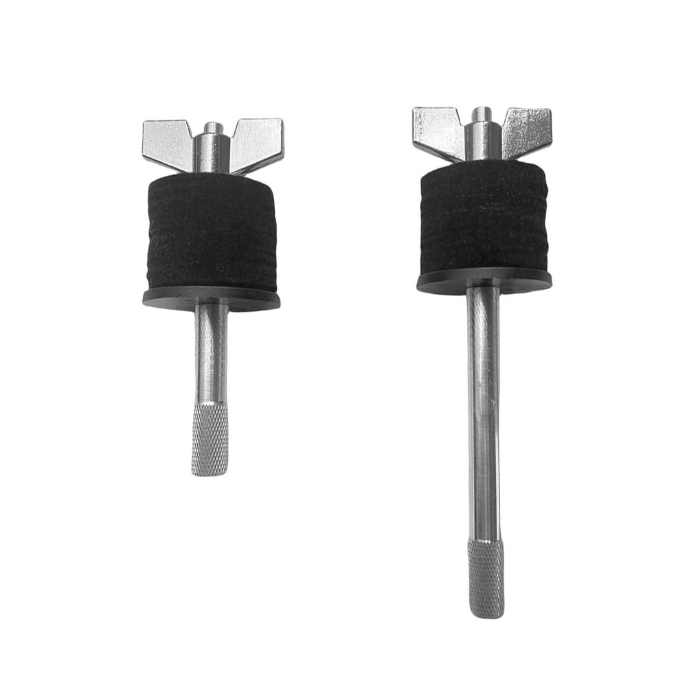 VOANZO 2PCS Cymbal Stacker 4.1 inch + 5.9 inch Cymbal Mount Percussion Instrument Accessories
