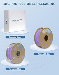 DURAMIC 3D Matte PLA Filament 1.75mm Purple, 1kg
