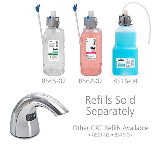 GOJO CXT Counter Mount Foam Soap Dispensing System, Chrome Finish