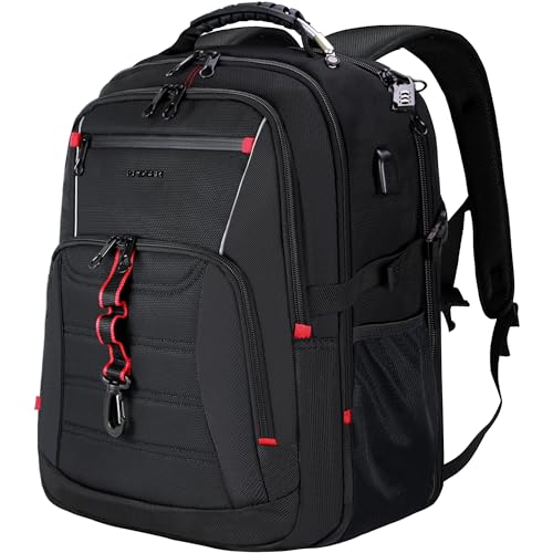 KROSER Laptop Rucksack Herren Reiserucksack für 18.4 Zoll Laptop