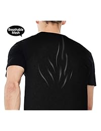 Bulliant - Camiseta de manga corta para hombre, deporte, transpirable