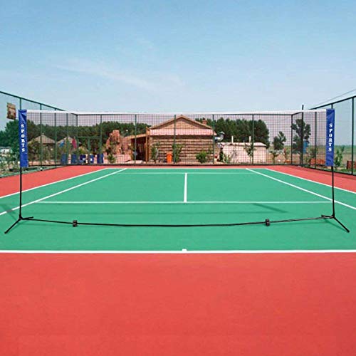 image for COSTWAY Portable Badminton Net Beach Volleyball Tennis Competition Tra