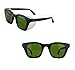 TITUS Retro Style IR Welding Safety Glasses w/Folding Side Shield (Glasses Only, IR #3)