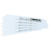 Makita 723066-A5 6" 18 Teeth Per Inch Bi-metal Reciprocating Saw Blade (5 Pack)