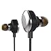 PowerLead Uspo STH001 U5 Intelligent Smart Bluetooth Sports Headphone Headset Earphone IPX7 Waterproof Earbuds Wireless Headsets for Iphone Samsung HTC(Black)